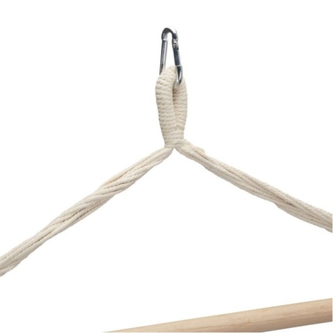 Bawełniany Fotel Brazylijski Huśtawka Wisząca Relaxdays Ogrodowa Tarasowa