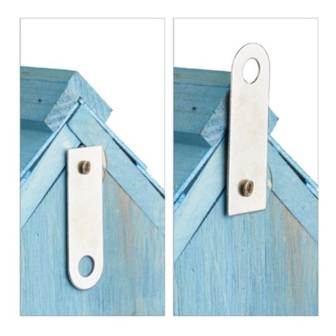 Budka lęgowa domek dla ptaków na haczyku - defekt