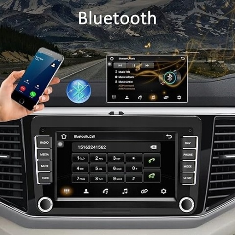 Radio samochodowe CAMECHO SH1AM2CAM – dedykowane do Volkswagen (bez kamery cofania)