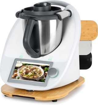 Deska ślizgowa pod Thermomix / robot kuchenny bambusowa