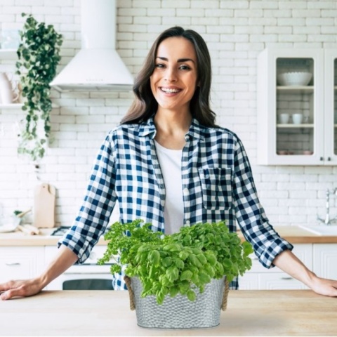 2 szt Doniczki metalowe ozdobne kwiaty zioła uchwyty jutowe