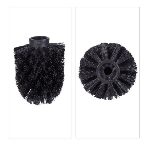 Główki do szczotki WC, Zestaw 5 końcówek do szczotki WC Relaxdays