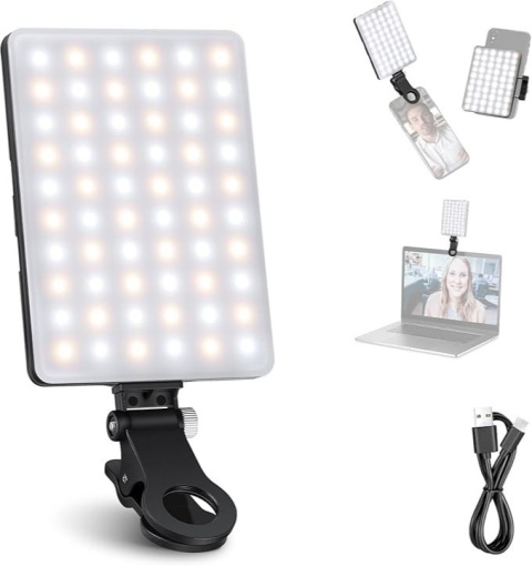Lampa LED 60W do Nastawiania Selfie Makijażu z Statywem Akumulatorowa