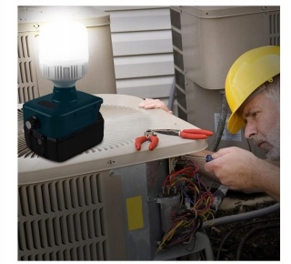 Lampa robocza do akumulatorów Bosch 18V z regulacją jasnośc