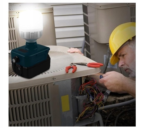 Lampa robocza do akumulatorów Bosch 18V z regulacją jasnośc