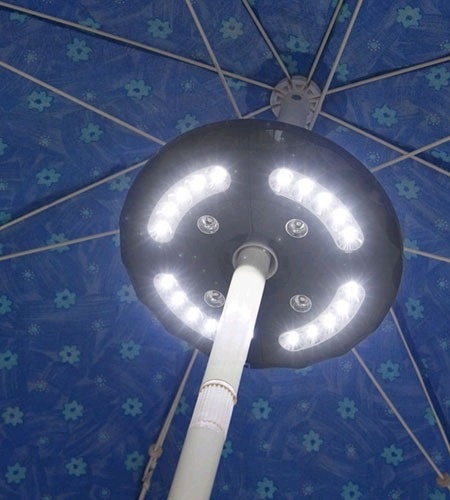 Lampka pod parasol ogrodowy lampa 28 LED