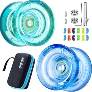 Magiczne Jojo CRYSTAL K2– Profesjonalny Zestaw dla Początkujących i Zaawansowanych gra zręcznościowa