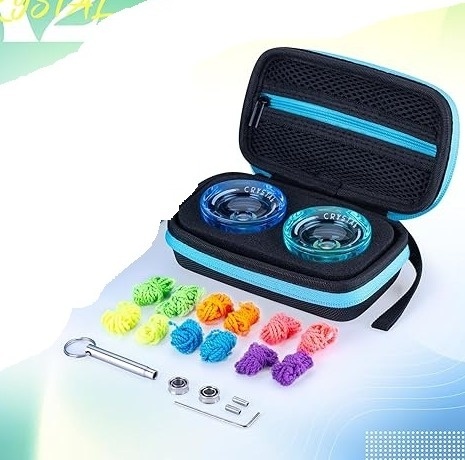 Magiczne Jojo CRYSTAL K2– Profesjonalny Zestaw dla Początkujących i Zaawansowanych gra zręcznościowa