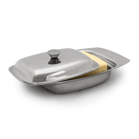 Maselniczka ze stali nierdzewnej, pojemnik na masło