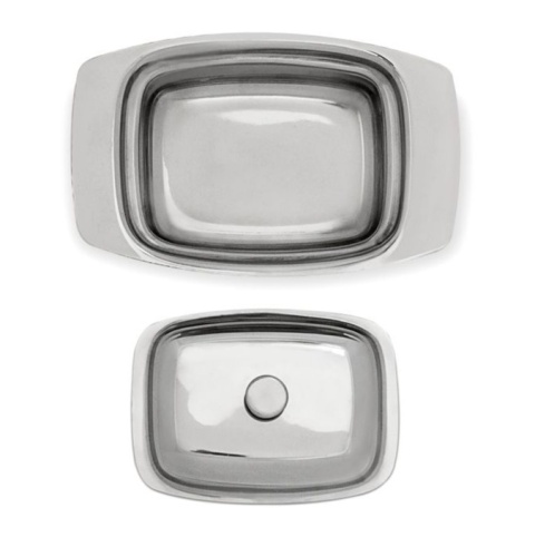 Maselniczka ze stali nierdzewnej, pojemnik na masło