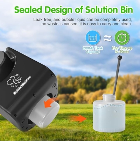 Maszyna do baniek mydlanych, dmuchawa wytwornica generator do baniek,