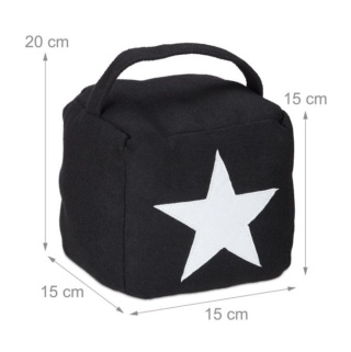 Odbojnik wolnostojący Relaxdays 14 cm stoper, ogranicznik drzwi