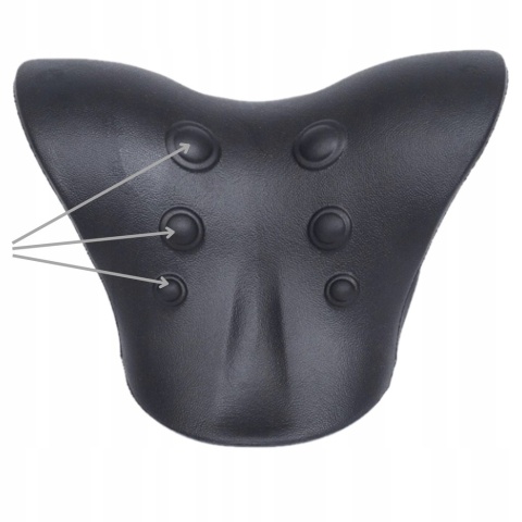 PODUSZKA NA BÓL POD KARK SZYJĘ MASUJĄCA ROZLUŹNIENIE SZYI KARKU BÓL PLECÓW