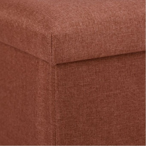 PUFA SKŁADANA SIEDZISKO SCHOWEK TAPICEROWANA