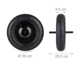Pneumatyczne koło do taczki 3.50-8