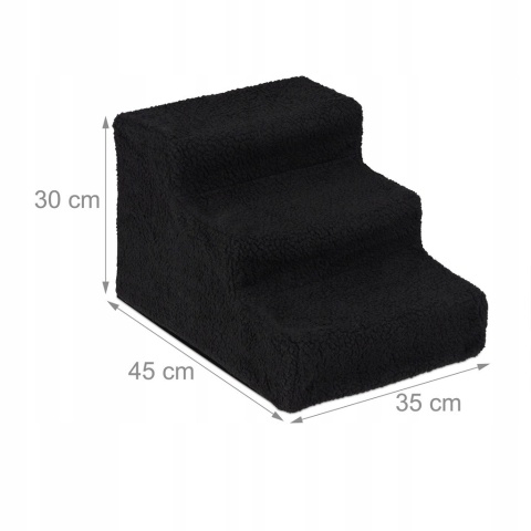 RELAXDAYS SCHODKI PODEST RAMPA DLA PSA KOTA SCHODY 3 STOPNIE 30 CM RELAXDAYS SCHODKI PODEST RAMPA DLA PSA KOTA SCHODY 3 STOPNIE 30 CM