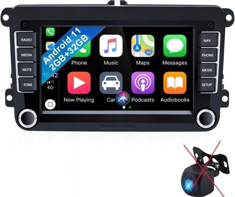 Radio samochodowe Hikity SH3AM5Hi 2-DIN bez kamerki cofania