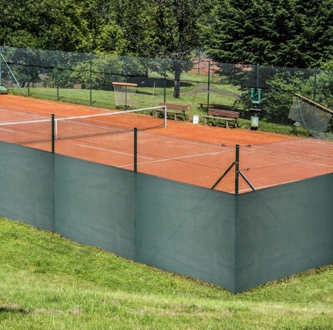 Siatka cieniująca ogrodeniowa 1,8 m x 10 m, zielona