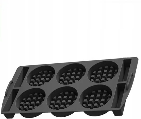 Forma silikonowa do gofrownicy prostokątna gofry akcesoria kuchenne