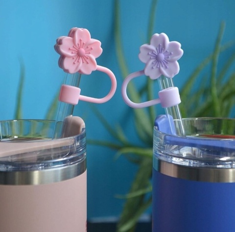 Silikonowa osłona 6 szt na słomkę do kubka STANLEY pokrywa przeciwpyłowa zatyczka Silikonowa osłona 6 szt na słomkę do kubka STANLEY pokrywa przeciwpyłowa zatyczka