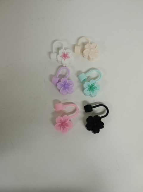 Silikonowa osłona 6 szt na słomkę do kubka STANLEY pokrywa przeciwpyłowa zatyczka Silikonowa osłona 6 szt na słomkę do kubka STANLEY pokrywa przeciwpyłowa zatyczka