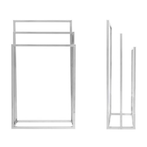 Stalowy wieszak na ręczniki 3 DRĄŻKI Relaxdays