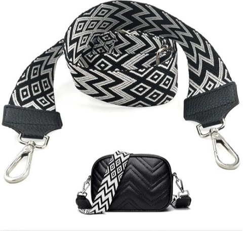 Szeroki pasek regulowany 2 szt do torby na ramię 80-140 cm Szeroki pasek regulowany 2 szt do torby na ramię 80-140 cm