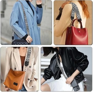 Szeroki pasek regulowany 2 szt do torby na ramię 80-140 cm