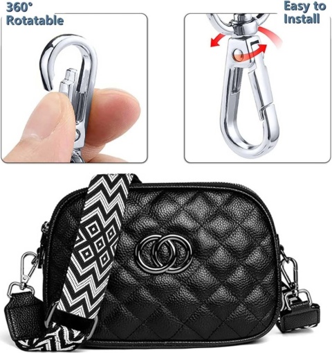 Szeroki pasek regulowany 2 szt do torby na ramię 80-140 cm Szeroki pasek regulowany 2 szt do torby na ramię 80-140 cm