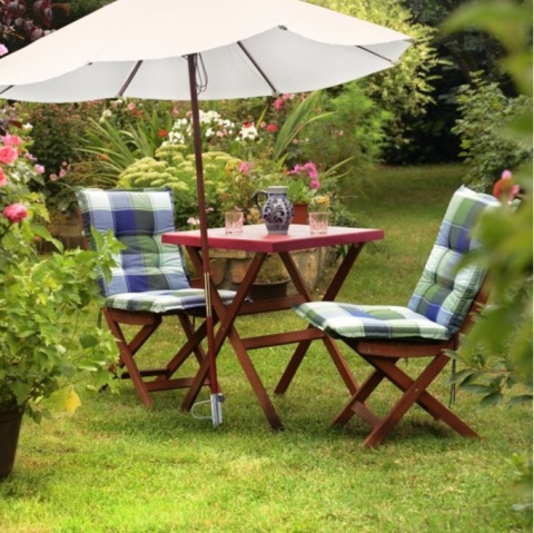 Uchwyt na parasol ogrodowy tuleja na parasol szary