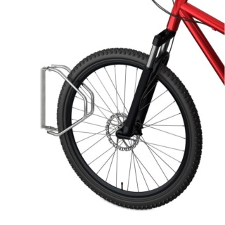 Wieszak Ścienny Stojak Na Rower 5kg Srebrny Zestaw 2szt Obrotowy, uchwyt