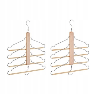 Wieszaki na ubrania zestaw 2 szt , wieszaki poziomowe