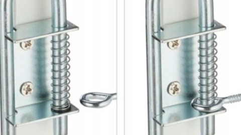 Wysuwana barierka dla psa, biała