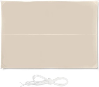 Żagiel Przeciwsłoneczny Ogrodowy Wodoodporny 300x400 beż Prostokąt Zacieniacz