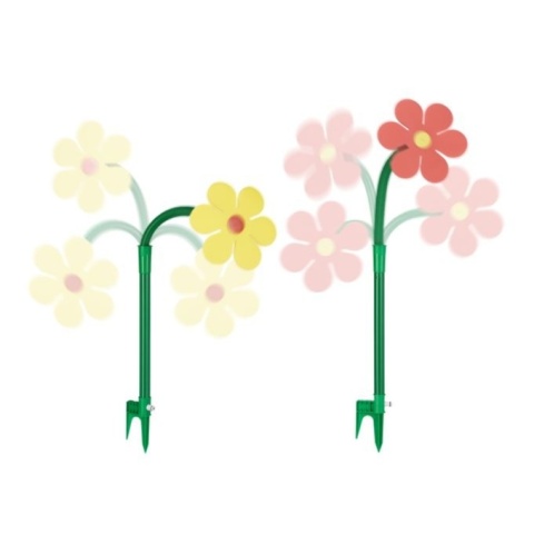 Zraszacz tańczący kwiatek 2 szt., 360 stopni