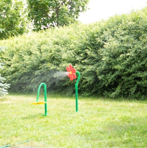 Zraszacz tańczący kwiatek 2 szt., 360 stopni