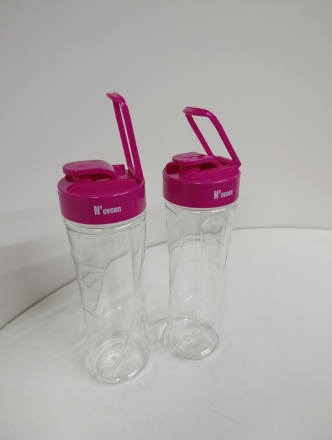 2 X BIDON BUTELKA NA WODE SMOOTHIE NAPÓJ BPA FREE 600ML