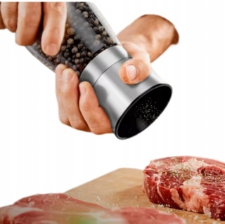 2x MŁYNEK RĘCZNY DO PIEPRZU SOLI PRZYPRAW