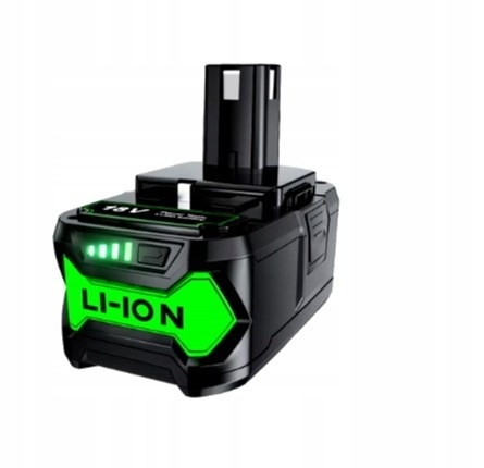 AKUMULATOR BATERIA DO RYOBI P108 18 V 5.5 Ah LITOWO-JONOWY ZAMIENNIK zestaw2