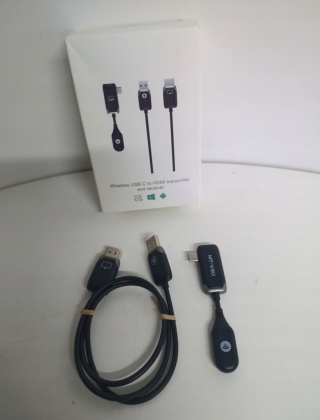 Bezprzewodowy transmiter obrazu wideo USB-C na HDMI