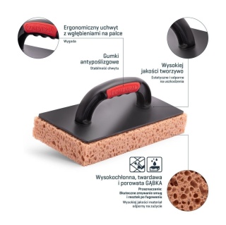 COMENSAL Paca z Gąbką HYDRO TABACCO POROWATA