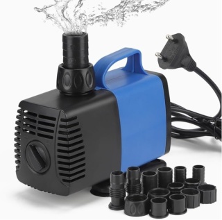 DBREAKS Pompa do stawu 4,500L/H z dyszami do akwarium i fontanny