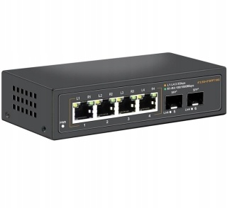 Davuaz DA-K6402W – przełącznik sieciowy 2.5G 4xRJ45 + 2xSFP 10G