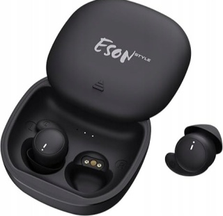 Esonstyle słuchawki do spania na boku Bluetooth 5.4 CZARNE