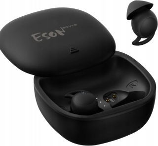 Esonstyle słuchawki do spania na boku Bluetooth 5.4 CZARNE