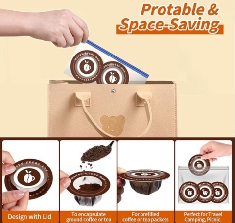 Filtry do kawy, 50 szt filtrów do kawy przelewowej