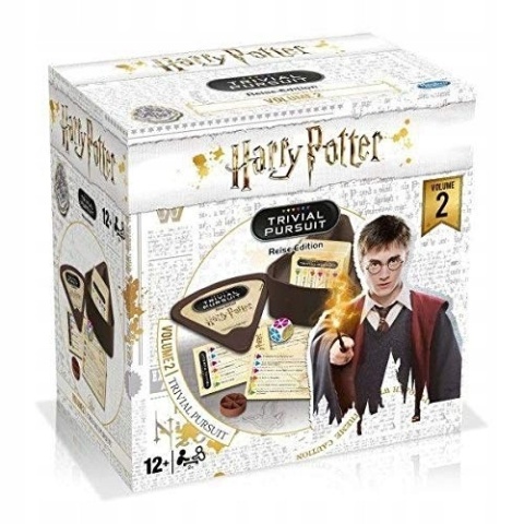 GRA TOWARZYSKA, PLANSZOWA HARRY POTTER TRIVIAL PURSUIT CZĘŚĆ 2 - J. WŁOSKI