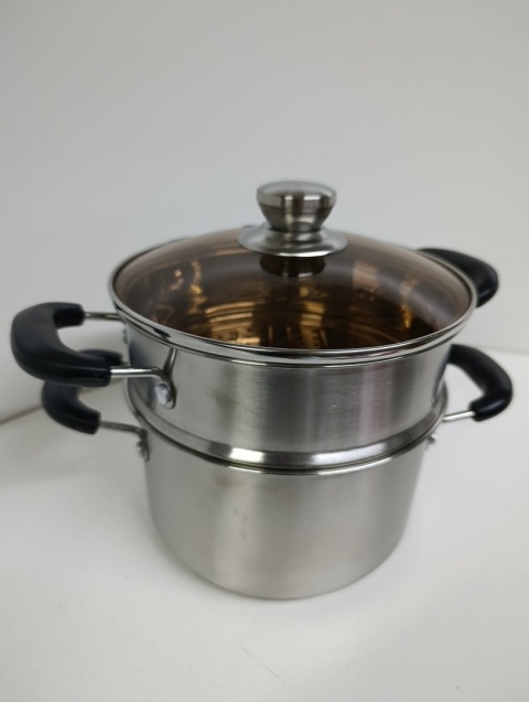 Garnek do gotowania na parze 3 L indukcja, gaz