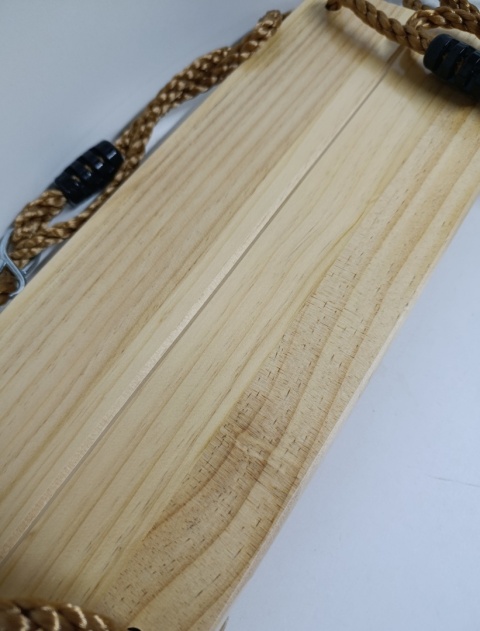 Huśtawka ogrodowa wisząca drewniana 100kg