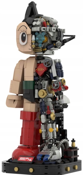 KLOCKI PANTASY ZESTAW ASTRO BOY FIGURKA RUCHOMA FILM MANGA ANIME